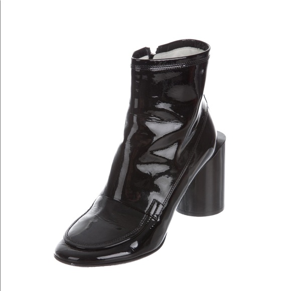Maison Margiela patent leather ankle boots Size 7 - Picture 1 of 5